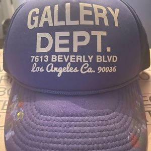 Gallery Dept cap. Color: blue. Used. Good condition